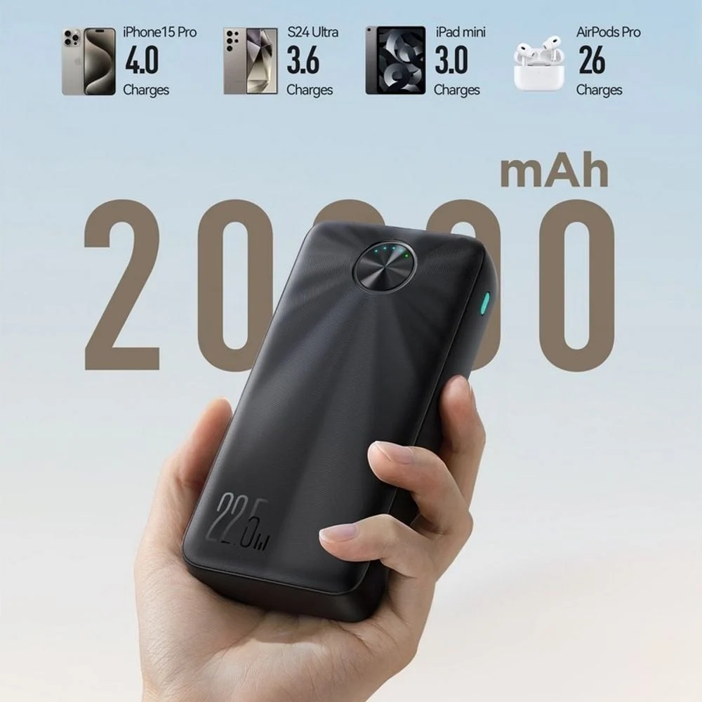 Внешний аккумулятор Joyroom JR-PBF16 20000mAh 22.5W - 3