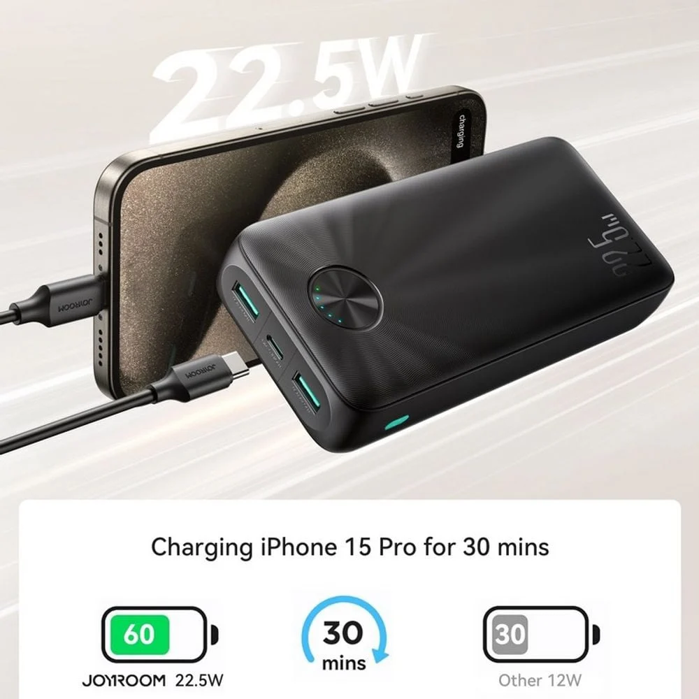 Внешний аккумулятор Joyroom JR-PBF16 20000mAh 22.5W - 5