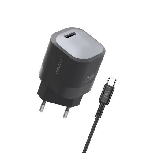 Adapter PD 20W Euroacs EU-MQ709 mini c black - 2