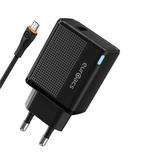 Адаптер Euroacs EU-MQ330 microUSB QC