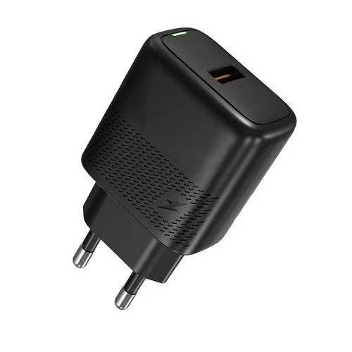 Adapter Head Euroacs EU-MQ332 USB QC black - 2
