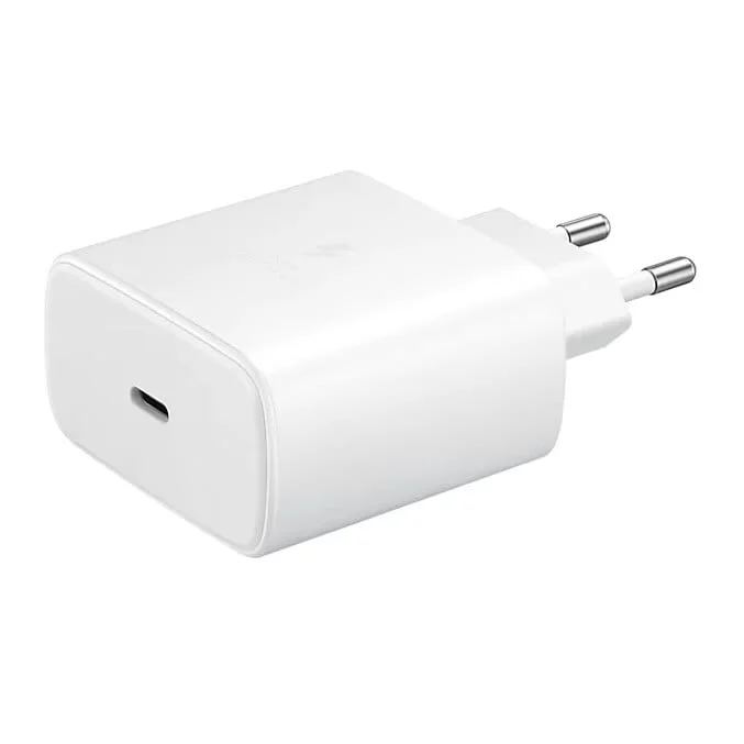 Сетевая зарядка 45W, USB-C, белая