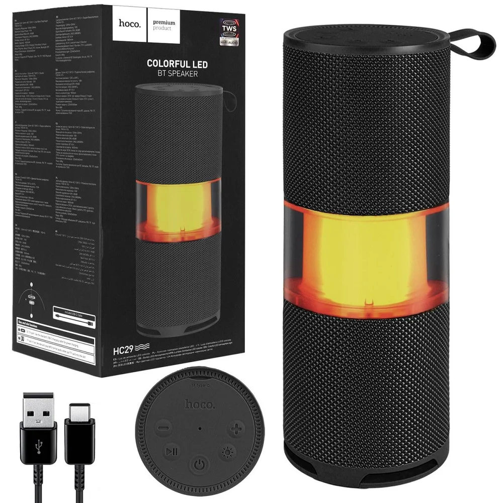 Portable Speaker Hoco HC29 Black/Gray - 4
