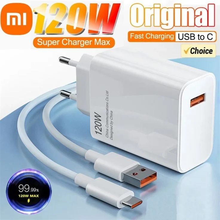 Adapter No Brand 120W Fast Charging White - 2