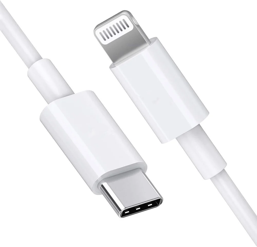 Kablo USB Type-C to Lightning Beyaz