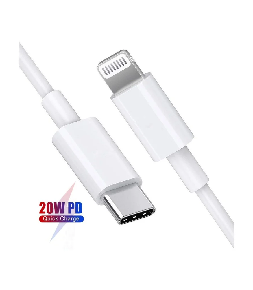 Kablo USB Type-C-Lightning Beyaz