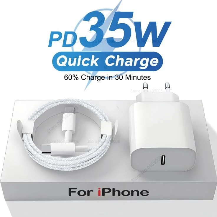 Adapter + Cable Type-C to Type-C 35W