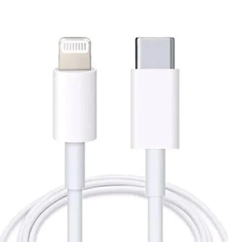 Kablo Lightning to Type-C 3A, 1 m, beyaz