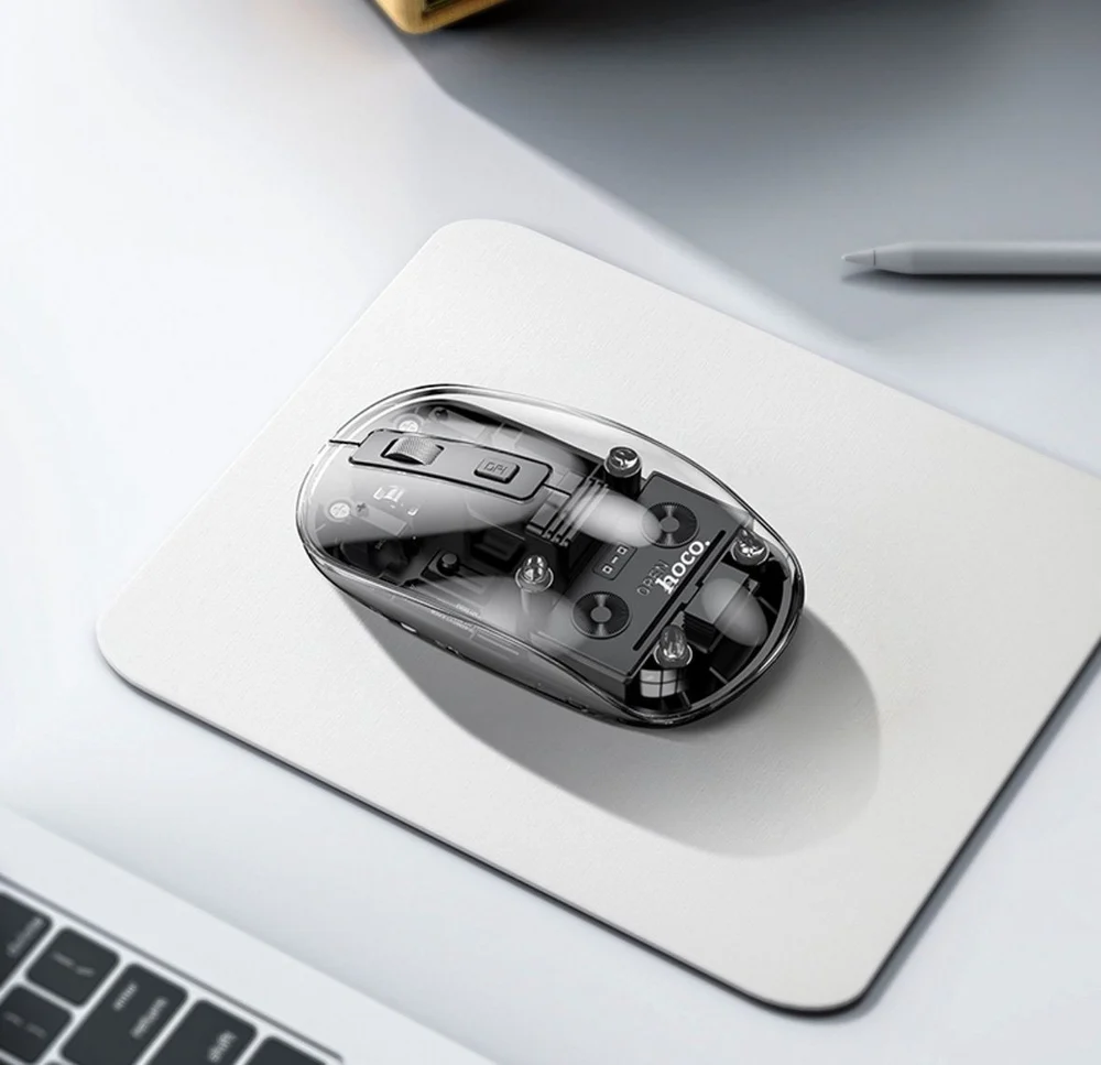 Hoco GM29 Black NM Style Wireless Mouse - 2