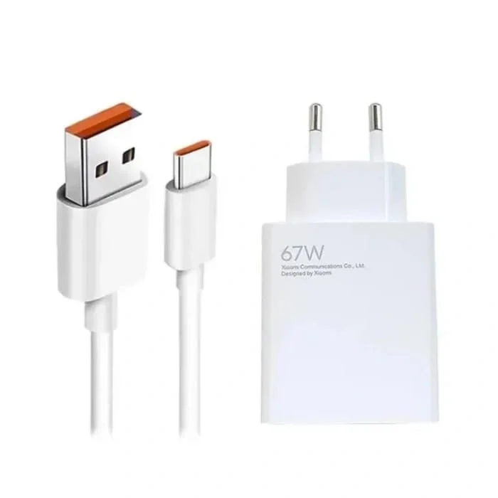 Beyaz 67W Type-C Şarj Adaptörü - 2