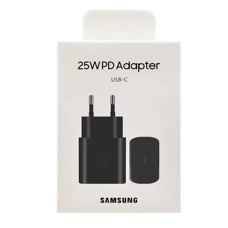 Siyah 25W USB-C Şarj Adaptörü