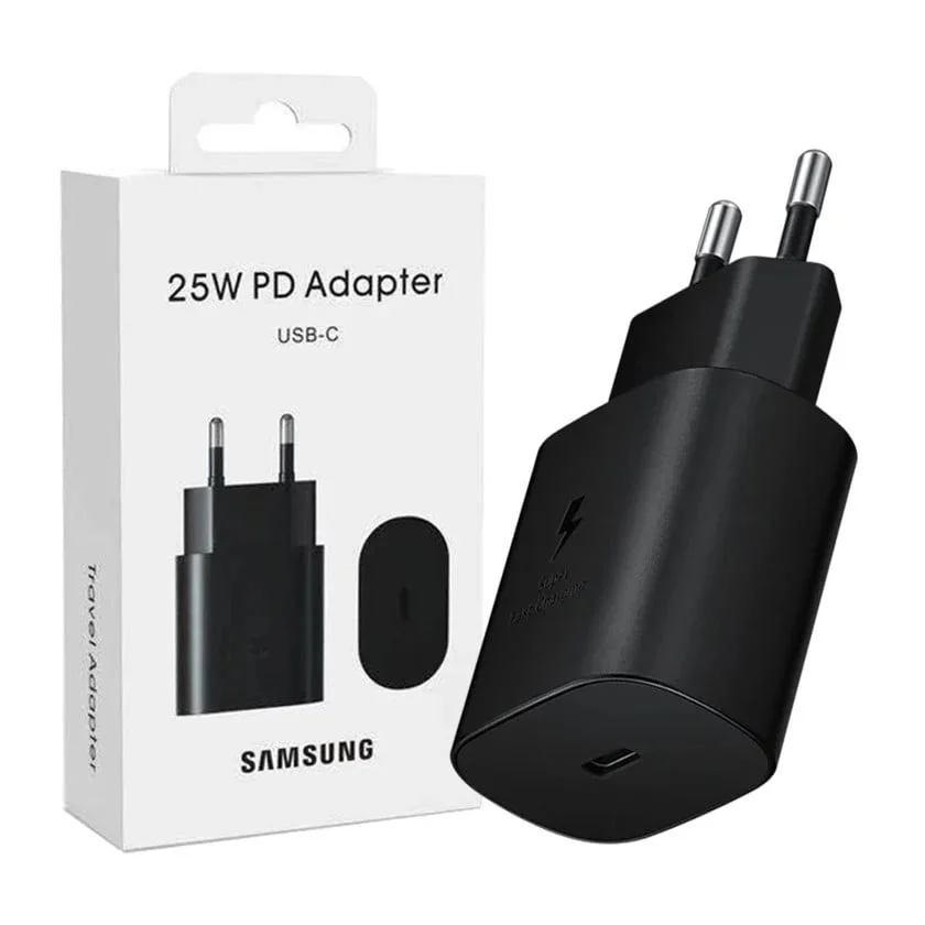 Siyah 25W USB-C Şarj Adaptörü - 2