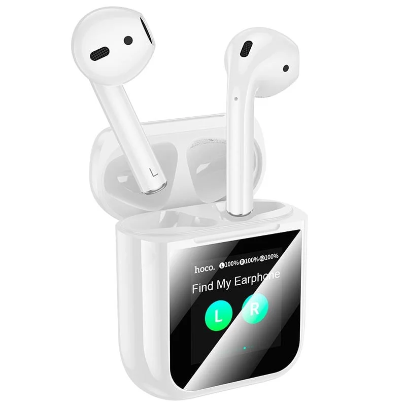 Wireless Headphones NM Style with Color LCD Display EW80, White - 4
