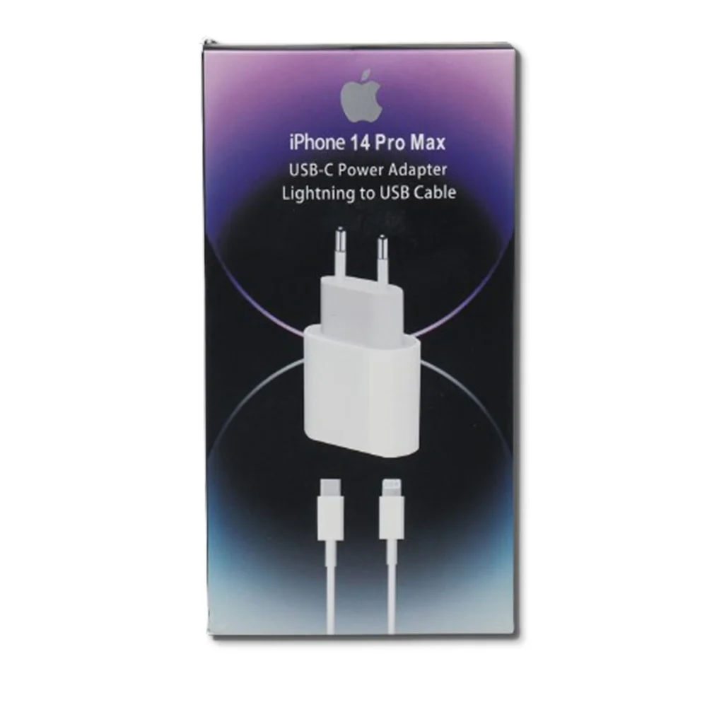 Şəbəkə enerji toplama cihazı iPhone 14 pro max USB Type-C şarj cihazı, 20W Quick4C