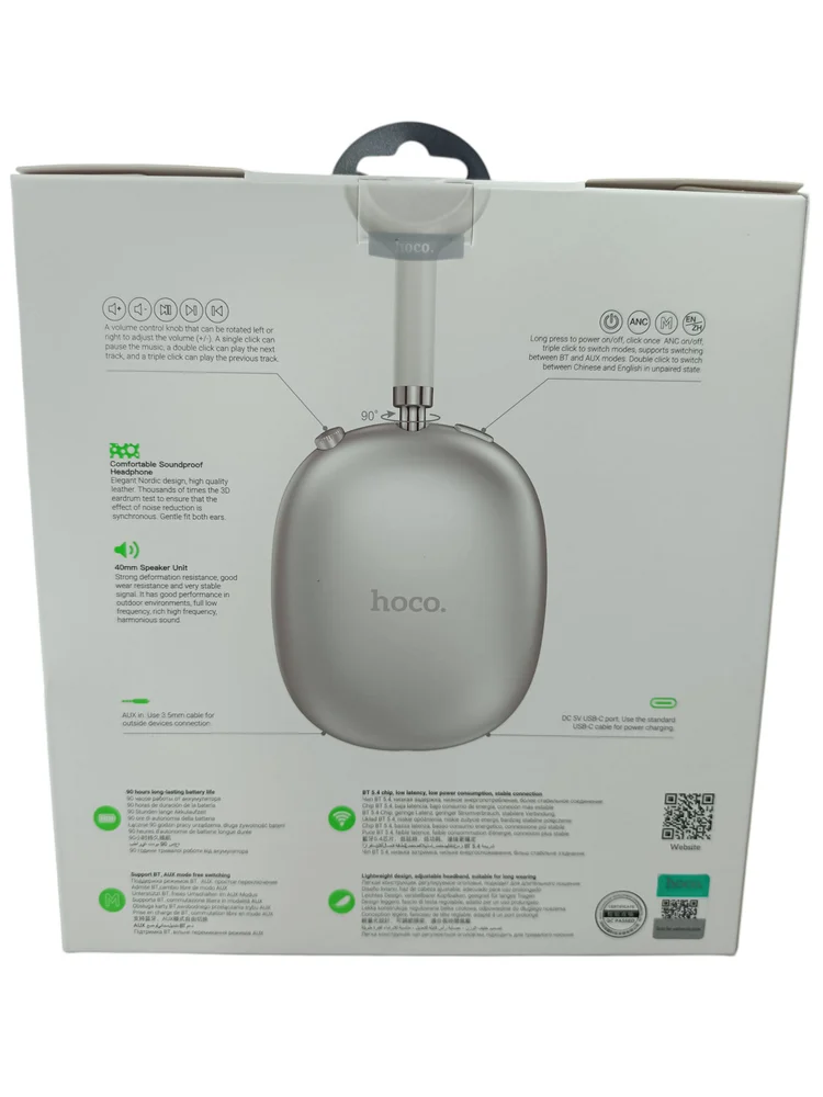 Hoco W55 Plus ANC Wireless Earphone - 2