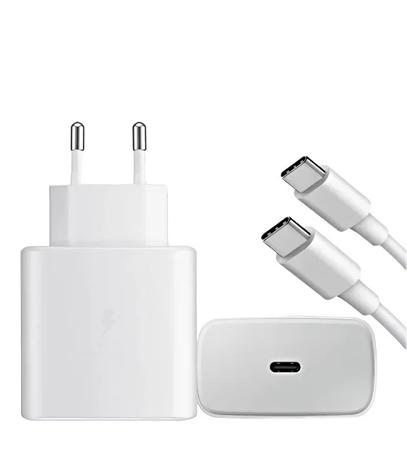 No Brand 45W PD Adaptör NM Style USB-C to USB-C Beyaz