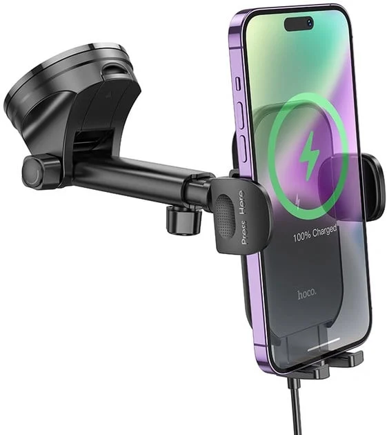 Araç için telefon tutacağı Hoco HW5 Black - 6942007601450 - 3
