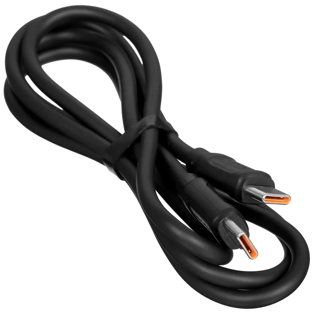 Hoco X115 USB Type-C - USB Type-C Siyah, 1 m - 3
