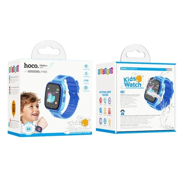 Smartwatch for Kids Hoco Y100 Smart Watch Kids Blue - 2