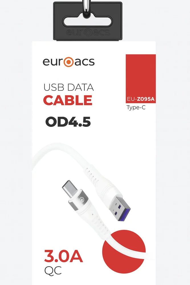 Kabel Euroacs EU-Z095A USB Data Type-C 3.0A