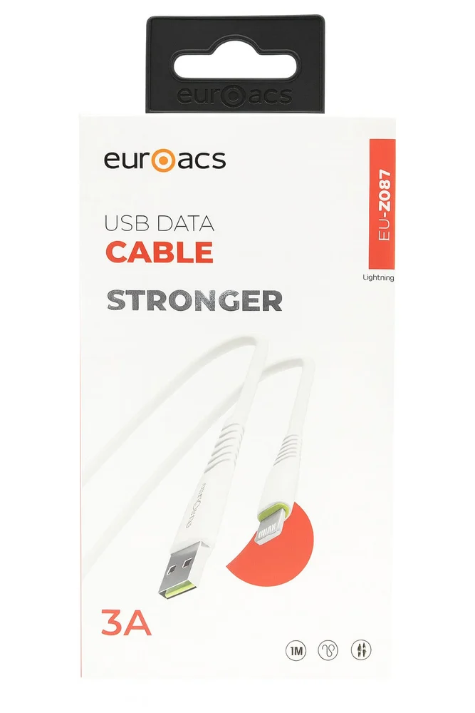 Kabel EUROACS USB Data Cable BE EU-Z087 Lightning