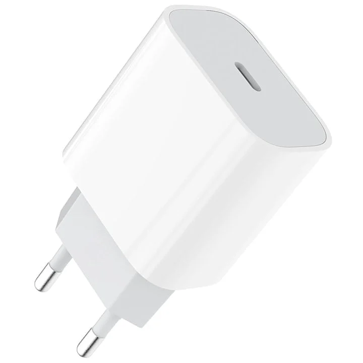 Network Charging Device for iPhone 16/15/Pro/Pro Max/AirPods 35W USB C, White - 2