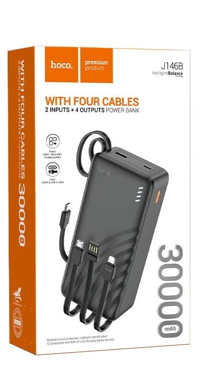 Внешний аккумулятор Hoco J146B 30000 mAh