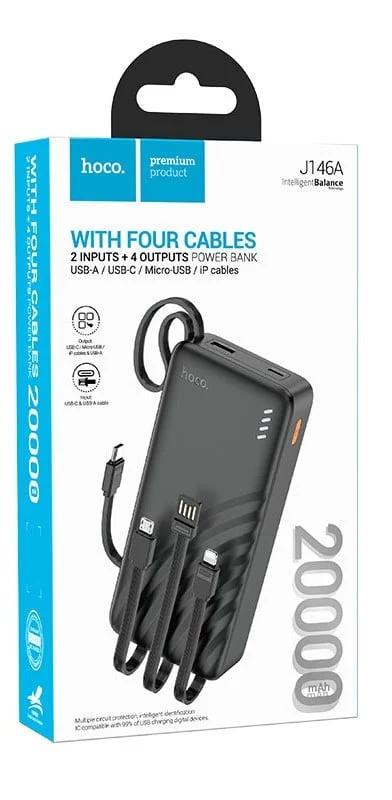 Xarici akkumulyator Hoco BE J146A 20000 mAh