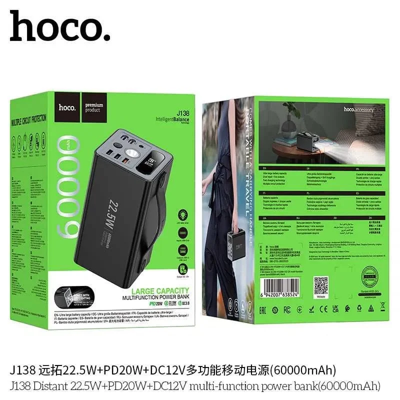 Harici akü Hoco J138 60000 mAh - 4