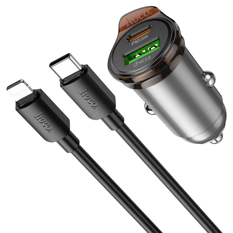 Araç enerji toplama cihazı Hoco NZ16A kablo ile - 2