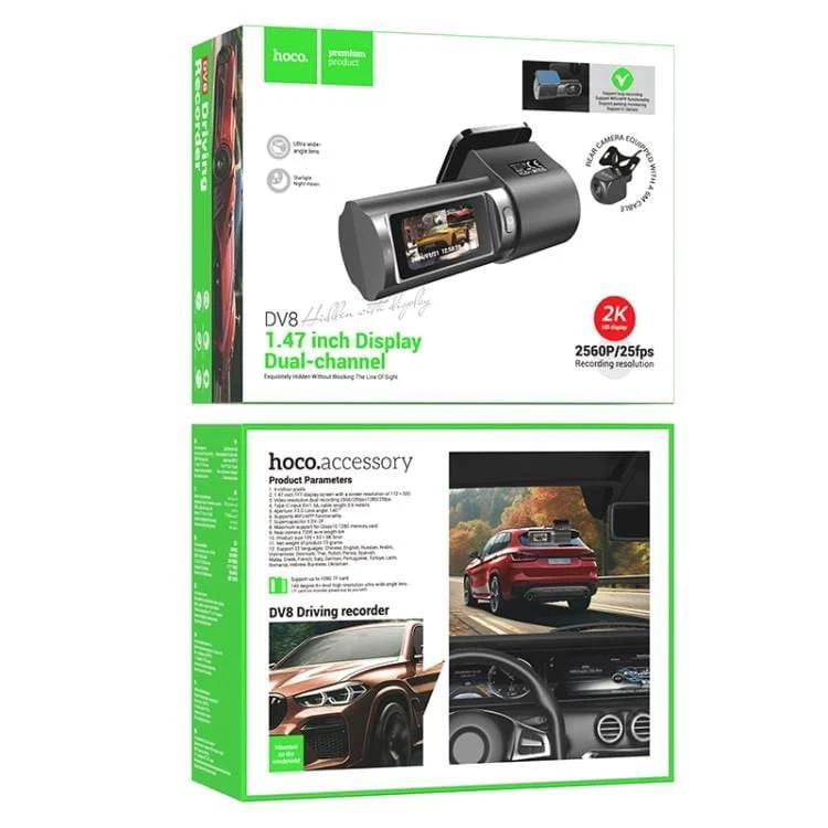 Dash Cam Hoco DV8