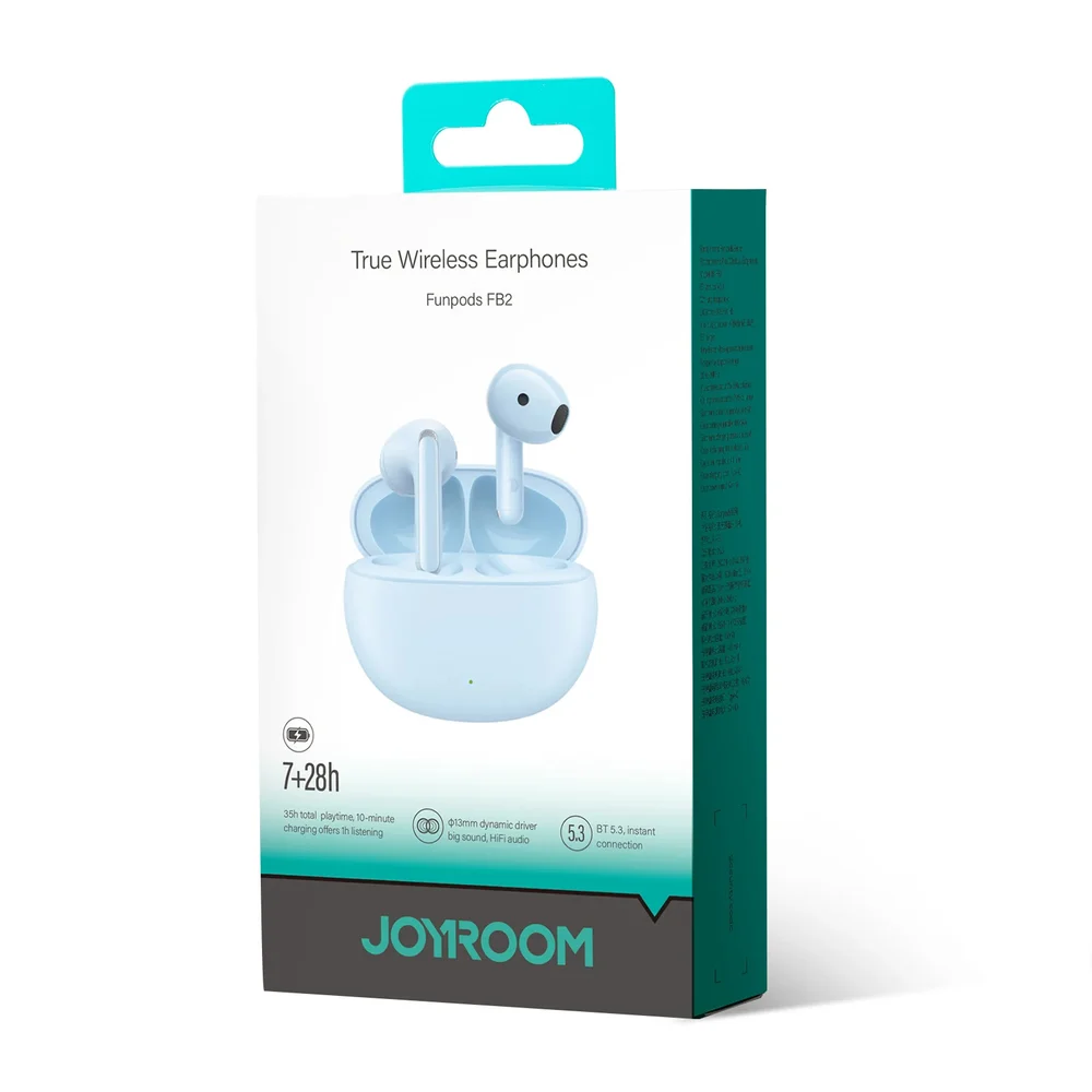 Joyroom JR-FB2 TWS Wireless Earbuds Light Blue - 2