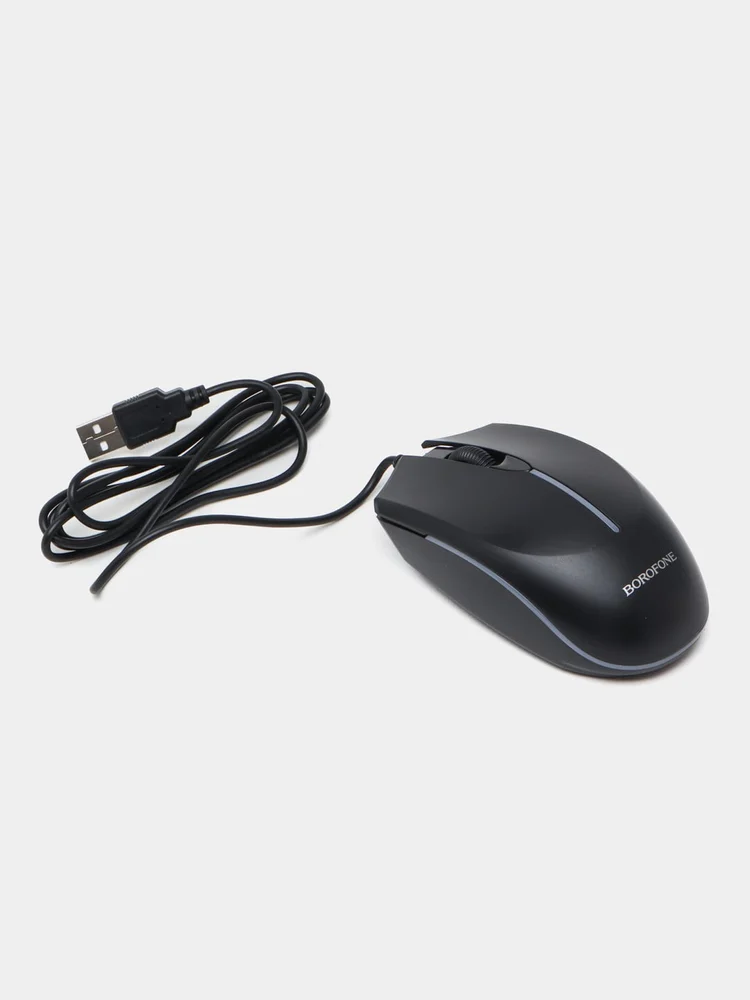 Oyun PC Borofone BG10 Soaring oyun aydınlatmalı kablolu fare - 3