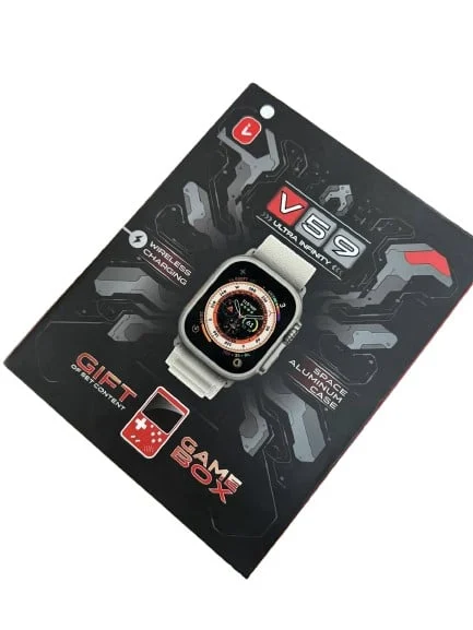 Умные часы и игровая консоль V59 Ultra Infinity Black/Blue - 2