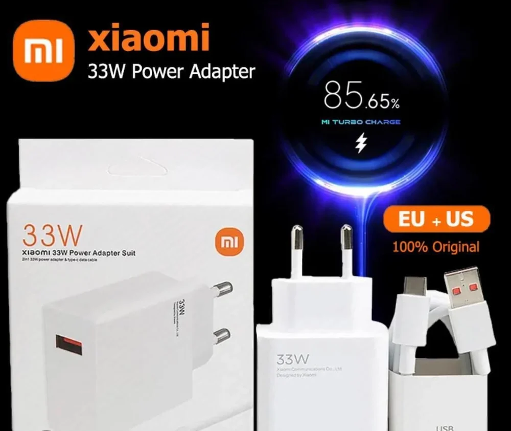 33W Turbo Super Fast 6A USB Wall Charger - 3