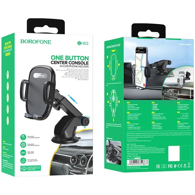 Araç için telefon tutacağı Borofone BH53