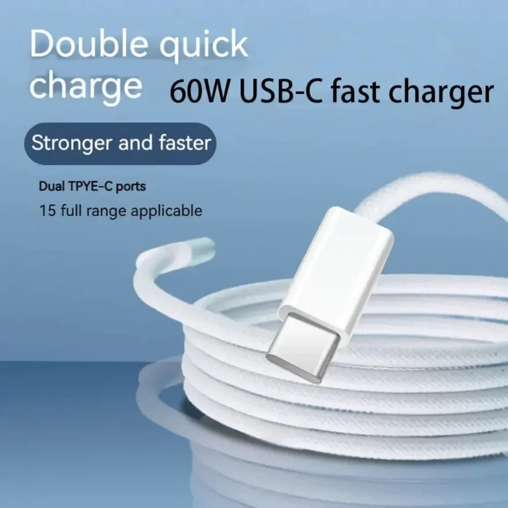 Cable USB Type-C to Type-C 60W - 5