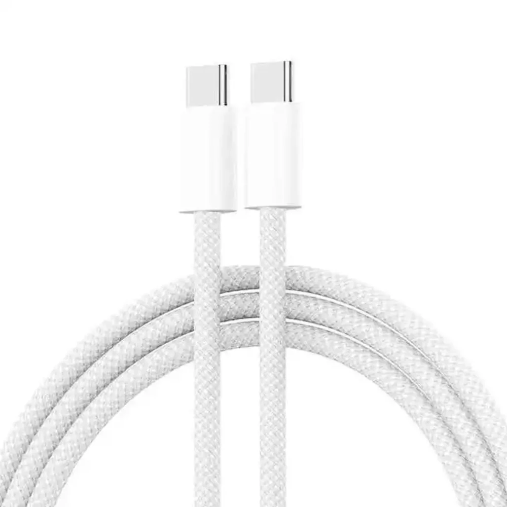 Cable USB USB-C 48W White 1 m - 4
