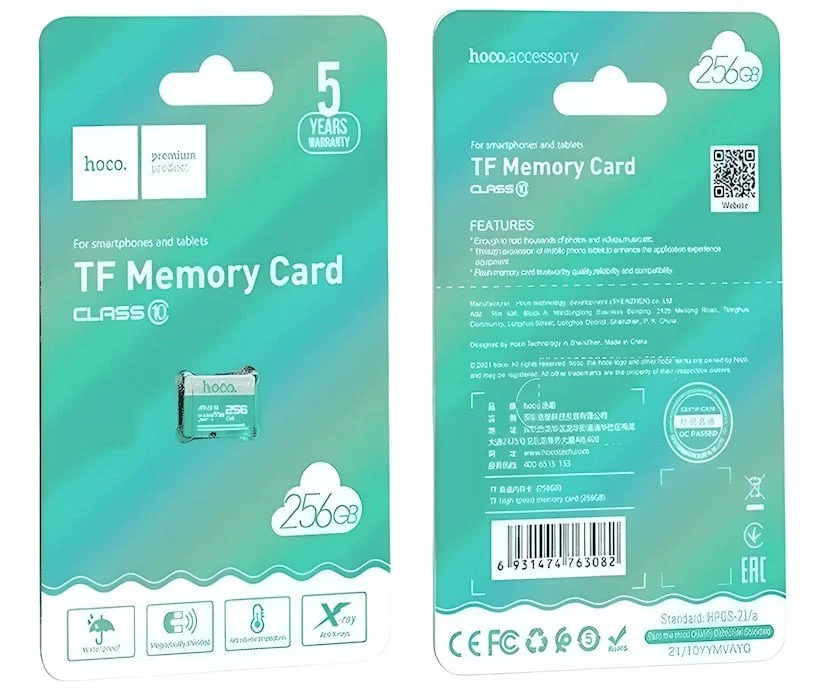 Memory Card Hoco 256GB TF Class 10