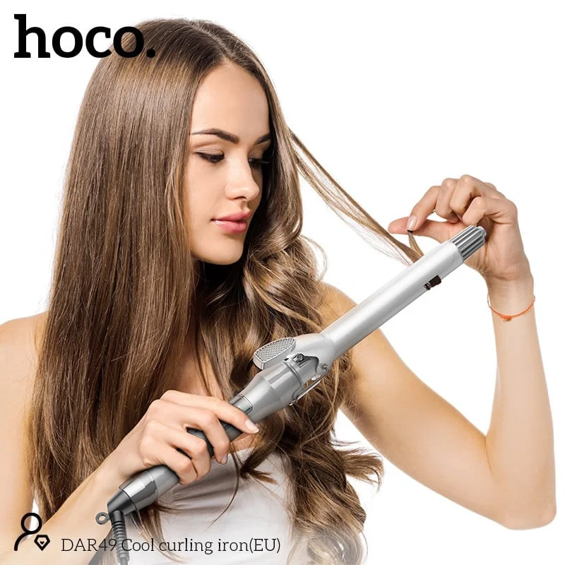 Saç kıvırma maşası Hoco DAR49 + Fırça Hediye - 2