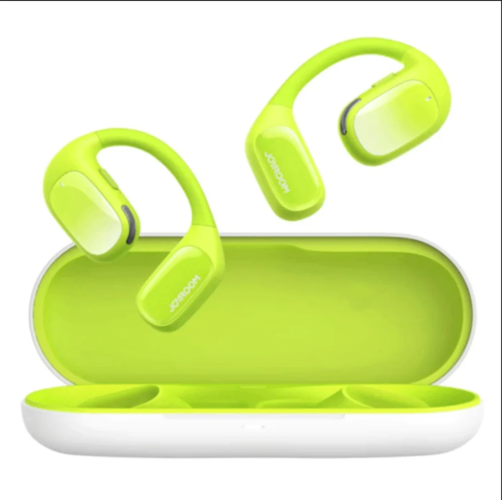 Earbuds and Headphones Joyroom Jr-oe1 Green Bluetooth 5.0, 4-hour Battery, 18-hour Charging Case, IPX4, Additional: Green Design - Jo_yroom_Jr-oe1_gre_en