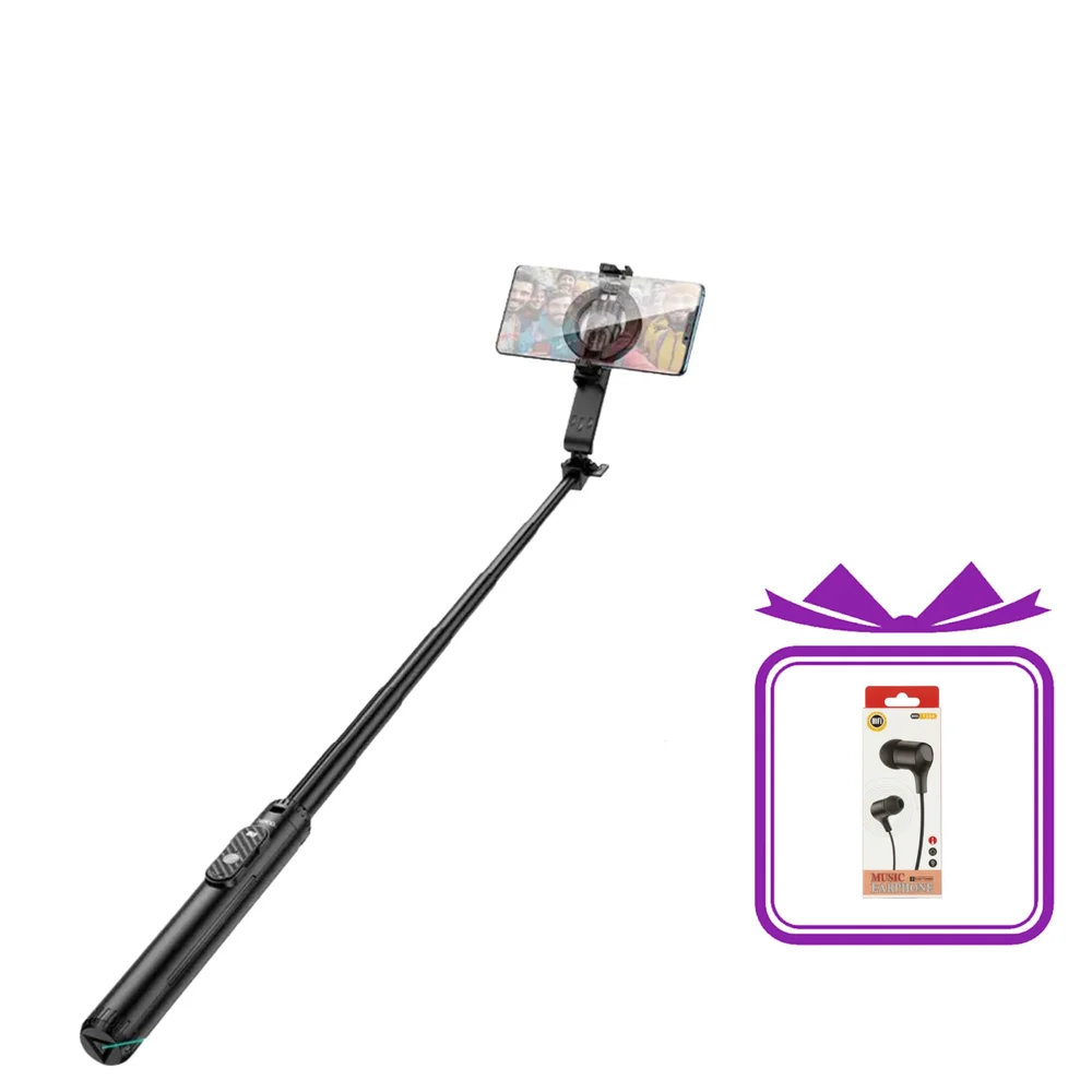 Monopod Hoco K25 1.5 m + Kulaklık T324 hediye