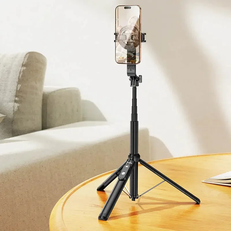 Monopod Hoco K25 1.5 m + Kulaklık T324 hediye - 3