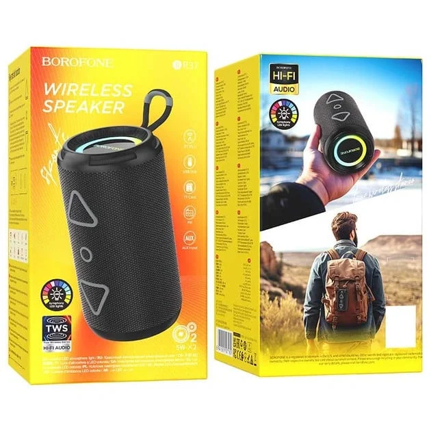 Borofone BR37 Black Portable Speaker - 3