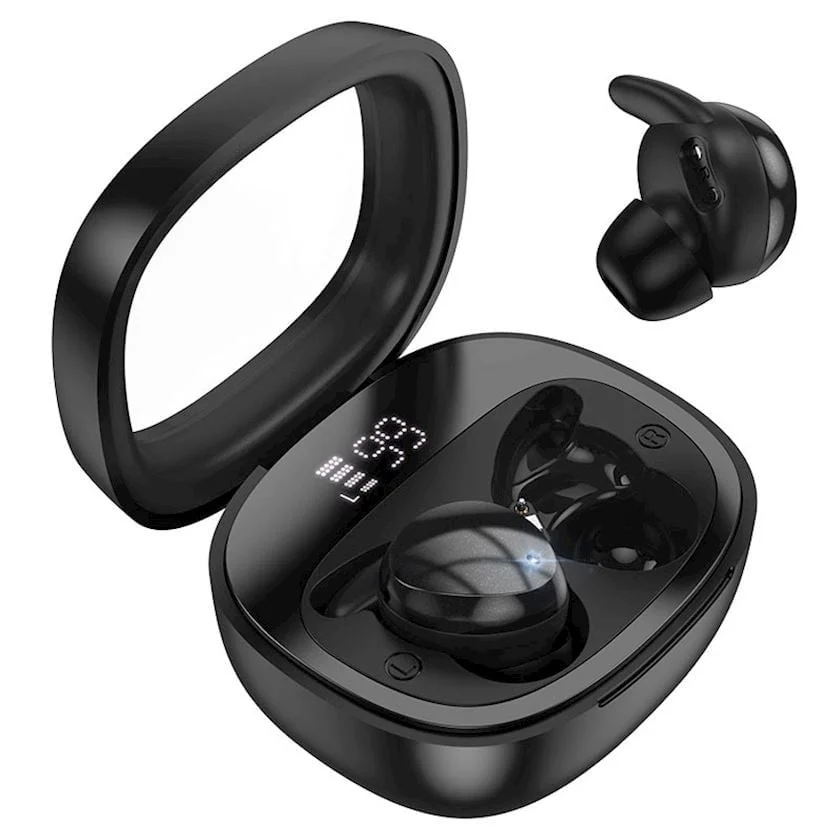 Kablosuz kulaklıklar Hoco EW65 Black - hediye Enerji toplama için kablo - 3