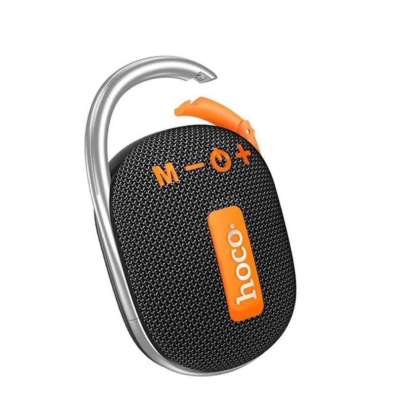 Hoco HC17 Black Portable Speaker - Gift Wired Earphones - 2