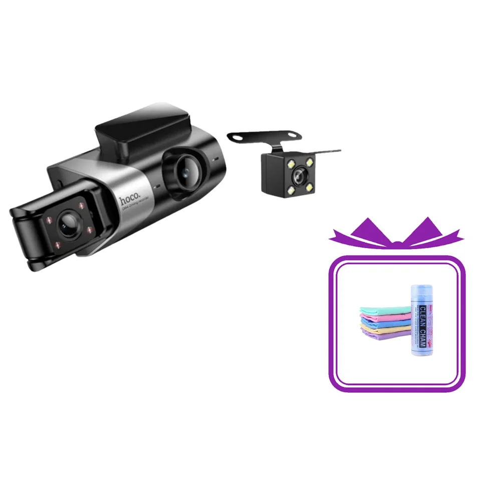 HOCO AYS DI64 Car Dash Cam and Gift Car Wiper
