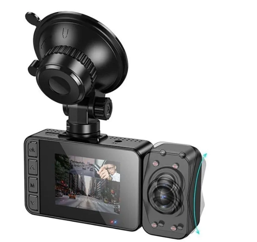 Avtomobil videoqeydiyyatçısı Hoco AYS DI62 və hədiyyə avto silən - 2