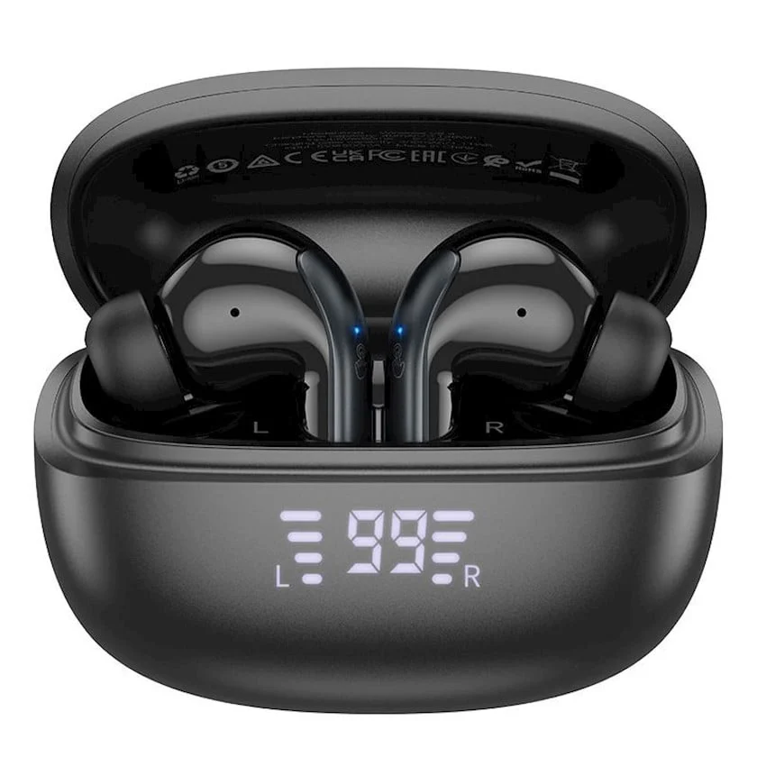 Hoco AYS EQ5 ANC+ENC Black Wireless Earphones