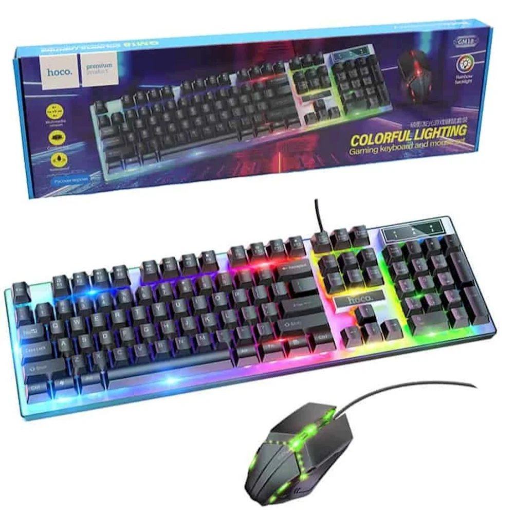 Klavye ve fare seti Hoco AYS GM18